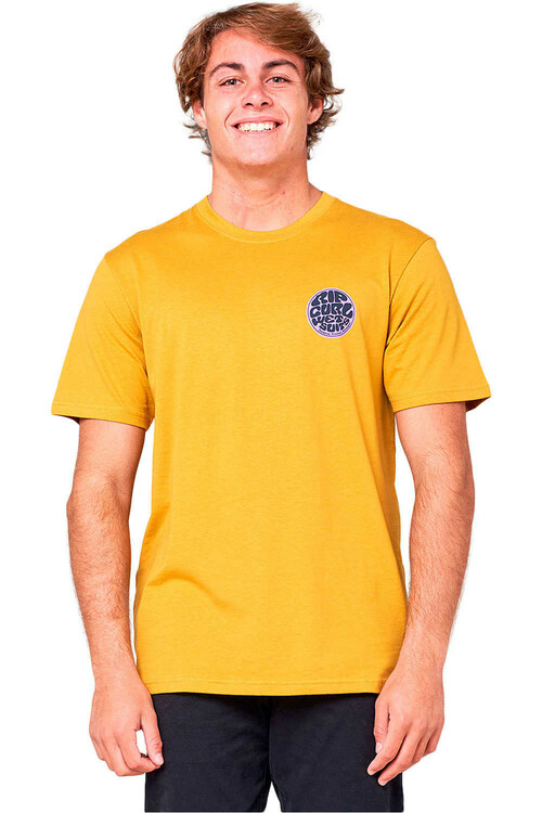 RIP CURL PASSAGE TEE amarillo