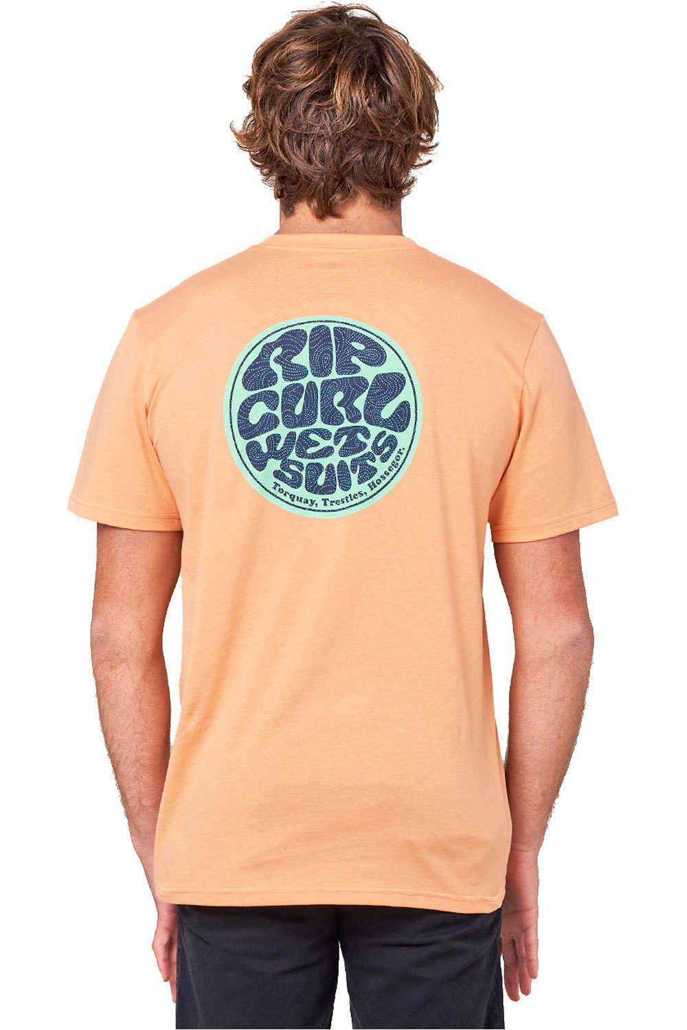 Rip Curl camiseta manga corta hombre Rip Curl PASSAGE TEE vista trasera Rip Curl camiseta manga corta hombre Rip Curl PASSAGE TEE vista trasera