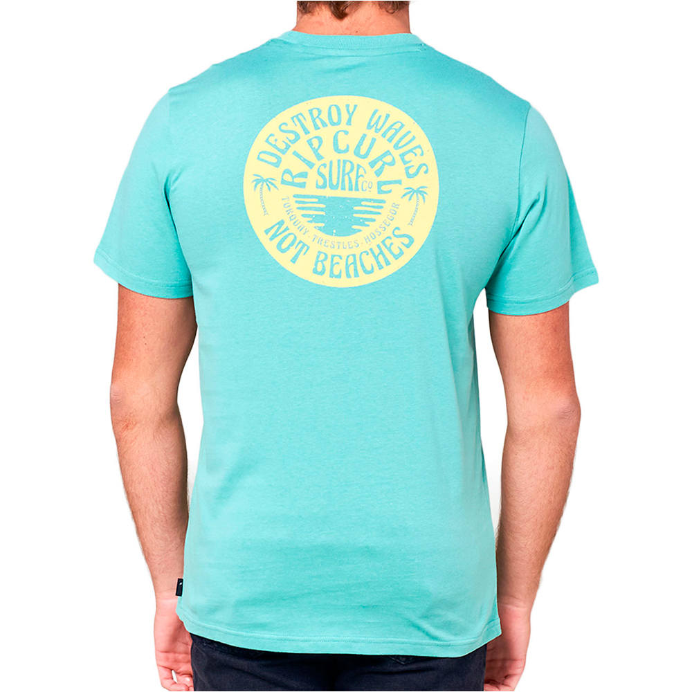Rip Curl camiseta manga corta hombre Rip Curl DOWN THE LINE SS TEE 04 Rip Curl camiseta manga corta hombre Rip Curl DOWN THE LINE SS TEE 04