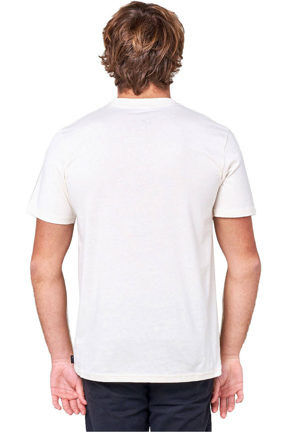 Rip Curl camiseta manga corta hombre Rip Curl DOWN THE LINE STRIPE SS TEE vista trasera Rip Curl camiseta manga corta hombre Rip Curl DOWN THE LINE STRIPE SS TEE vista trasera