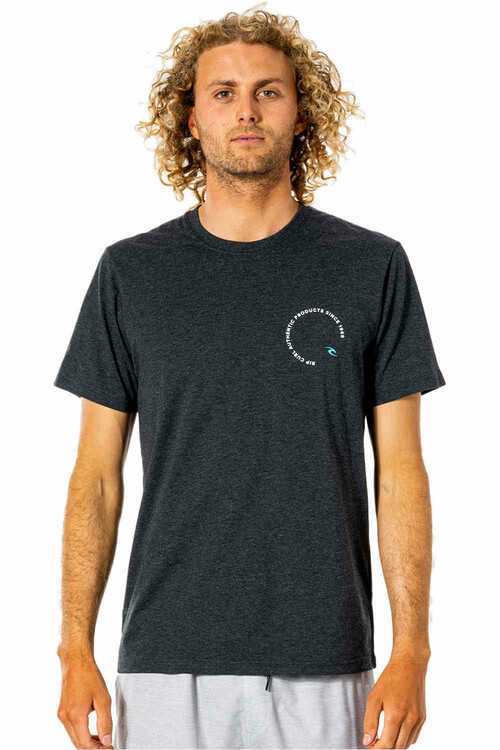 RIP CURL VAPORCOOL REVOLVE TEE negro