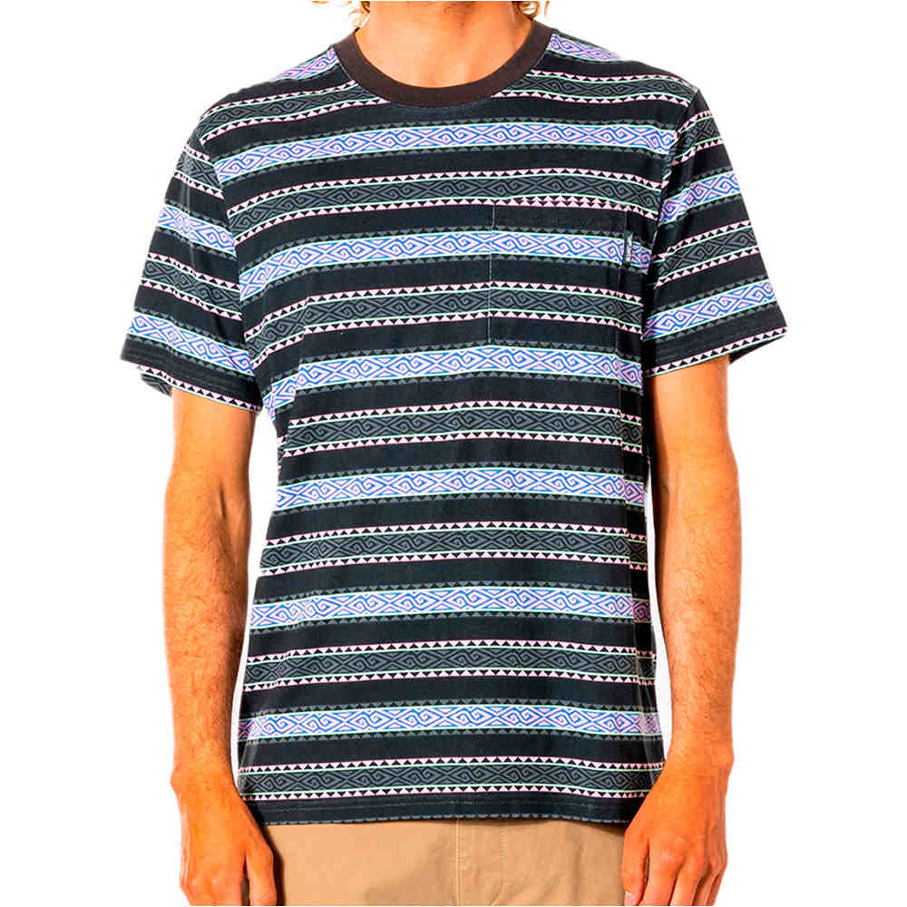 Rip Curl camiseta manga corta hombre Rip Curl MELTING SUMMER STRIPE TEE vista detalle Rip Curl camiseta manga corta hombre Rip Curl MELTING SUMMER STRIPE TEE vista detalle