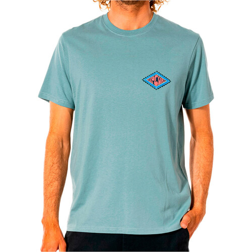 RIP CURL SWC RUBBER SOUL TEE verde