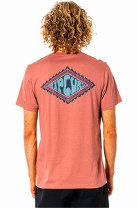 Rip Curl camiseta manga corta hombre Rip Curl SWC RUBBER SOUL TEE vista trasera Rip Curl camiseta manga corta hombre Rip Curl SWC RUBBER SOUL TEE vista trasera