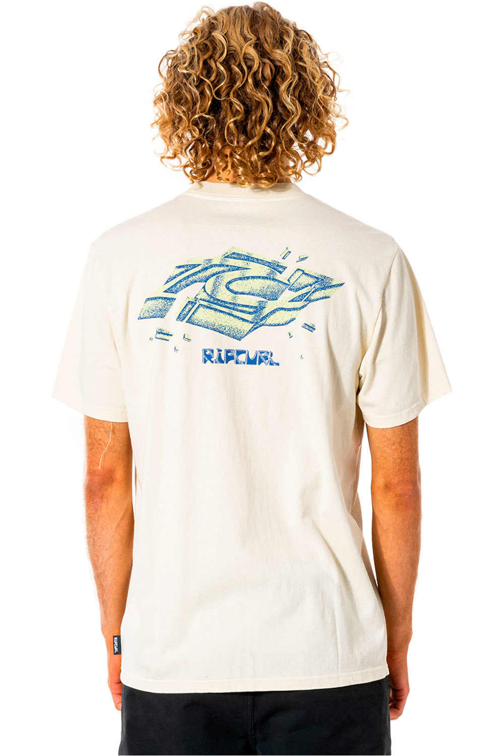 Rip Curl camiseta manga corta hombre Rip Curl MELTING SUMMER LOGO TEE vista trasera Rip Curl camiseta manga corta hombre Rip Curl MELTING SUMMER LOGO TEE vista trasera