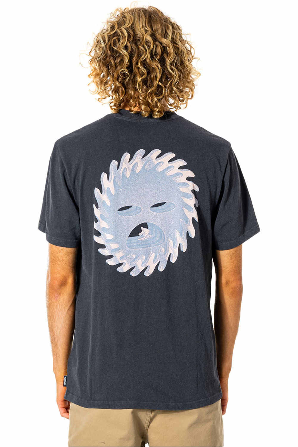 Rip Curl camiseta manga corta hombre Rip Curl MELTING SUMMER MOTIF TEE vista trasera Rip Curl camiseta manga corta hombre Rip Curl MELTING SUMMER MOTIF TEE vista trasera