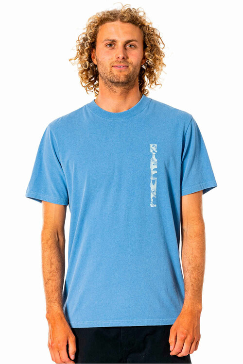 RIP CURL MELTING SUMMER MOTIF TEE azul