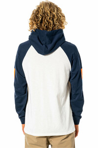 Rip Curl sudadera hombre Rip Curl SURF REVIVAL HOOD L/S TEE vista trasera Rip Curl sudadera hombre Rip Curl SURF REVIVAL HOOD L/S TEE vista trasera