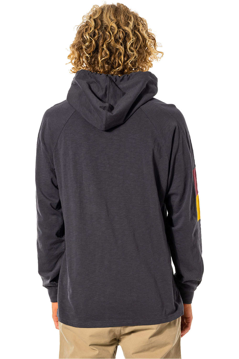 Rip Curl sudadera hombre Rip Curl SURF REVIVAL HOOD L/S TEE vista trasera Rip Curl sudadera hombre Rip Curl SURF REVIVAL HOOD L/S TEE vista trasera