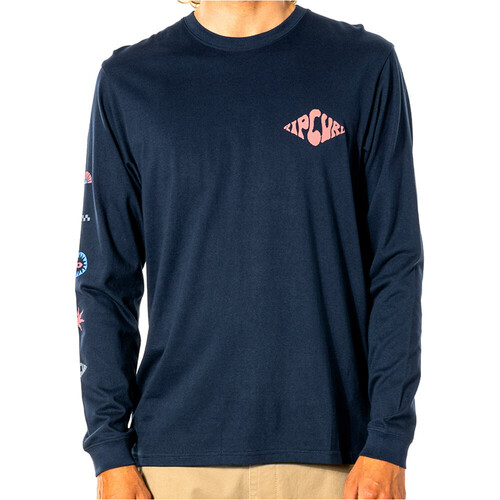 RIP CURL SWC MOTIF LS TEE azul
