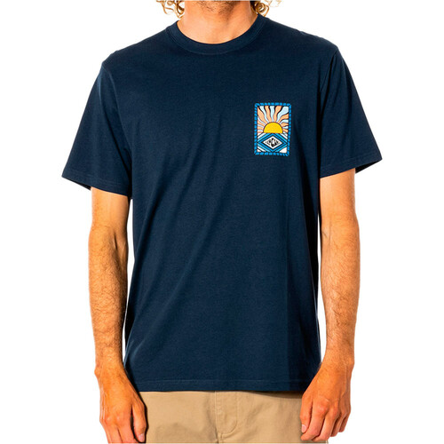 RIP CURL SWC HAZED TEE azul