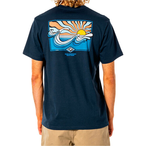 RIP CURL SWC HAZED TEE azul