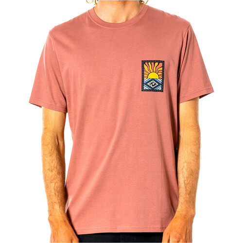 RIP CURL SWC HAZED TEE rojo