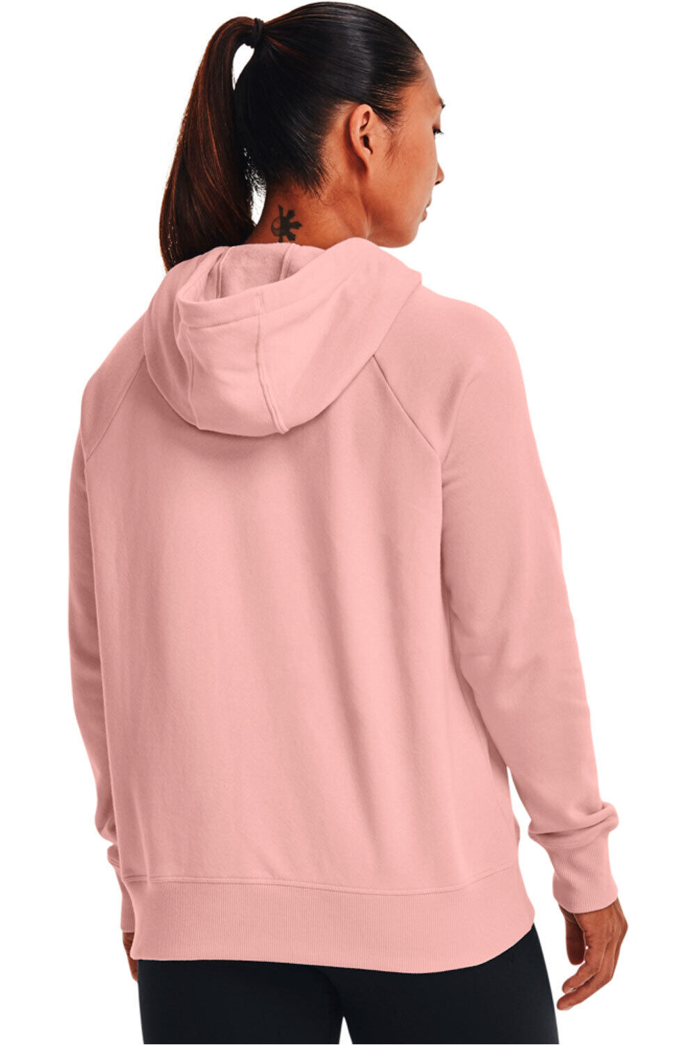 Under Armour sudaderas deportivas mujer Under Armour RIVAL FLEECE HB HOODIE vista trasera Under Armour sudaderas deportivas mujer Under Armour RIVAL FLEECE HB HOODIE vista trasera