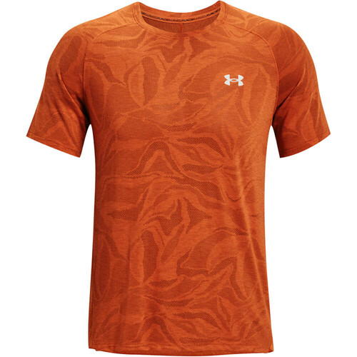 UNDER ARMOUR UA STREAKER JACQUARD TEE naranja
