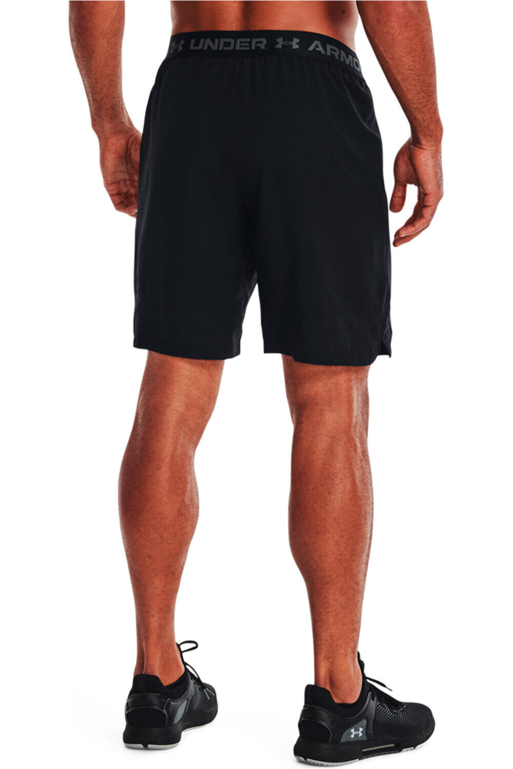 Under Armour pantalón corto fitness hombre Under Armour UA VANISH WOVEN SHORTS vista trasera Under Armour pantalón corto fitness hombre Under Armour UA VANISH WOVEN SHORTS vista trasera