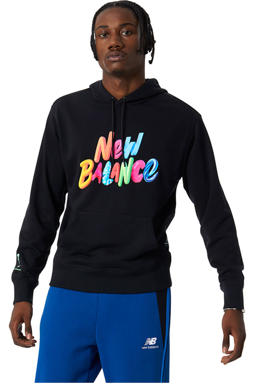 New Balance sudadera hombre New Balance NB Artist Pack Velvet Spectrum vista frontal New Balance sudadera hombre New Balance NB Artist Pack Velvet Spectrum vista frontal
