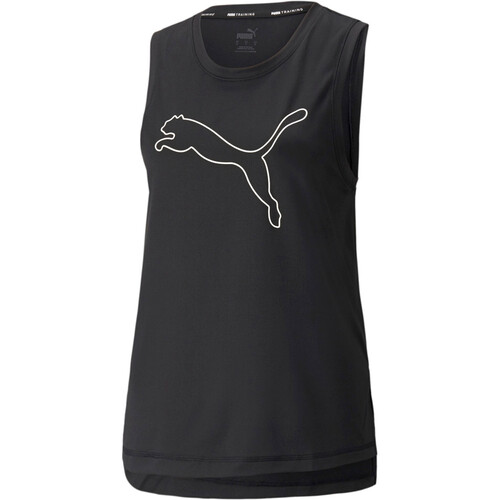 PUMA TRAIN FAVORITE CAT MUSCLE TANK negro