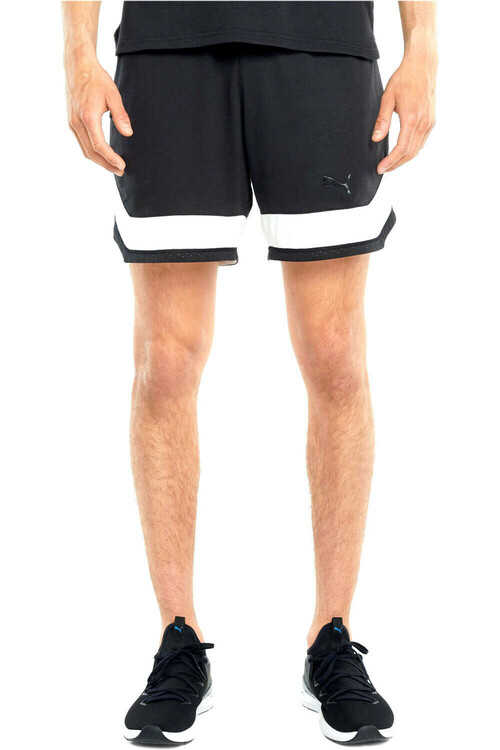 PUMA TRAIN VENT KNIT 7 SHORT negro