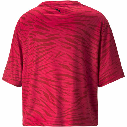PUMA PERFORMANCE AOP SS TEE rojo