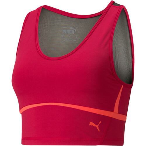 PUMA TRAIN EVERSCULPT FITTED TANK rojo