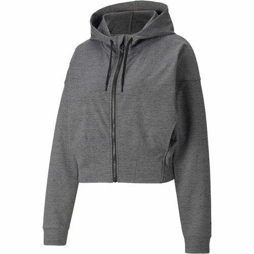 PUMA TRAIN CLOUDSPUN FZ HOODIE negro