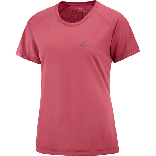 SALOMON CROSS REBEL SS TEE W rojo