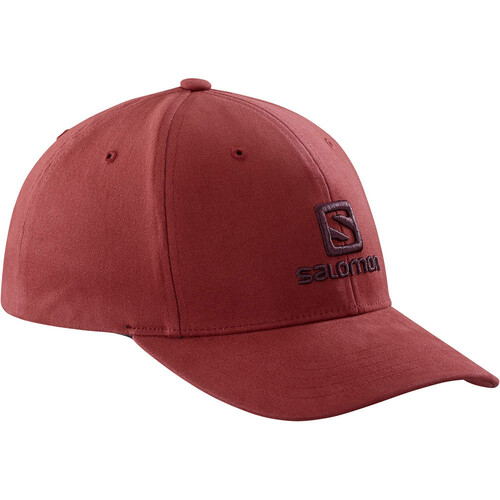 SALOMON SALOMON LOGO CAP rojo