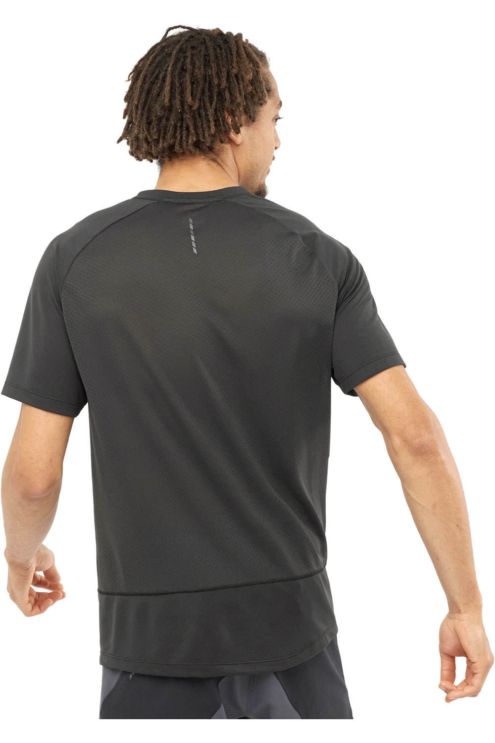Salomon camisetas trail running manga corta hombre Salomon CROSS REBEL HZ SS TEE M vista trasera Salomon camisetas trail running manga corta hombre Salomon CROSS REBEL HZ SS TEE M vista trasera