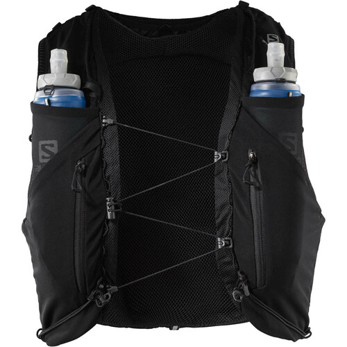 SALOMON ADV SKIN 12 WITH FLASKS negro