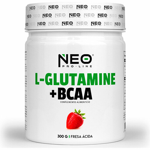 NEO PROLINE L-GLUTAMINE + BCAA FRESA ACIDA 3