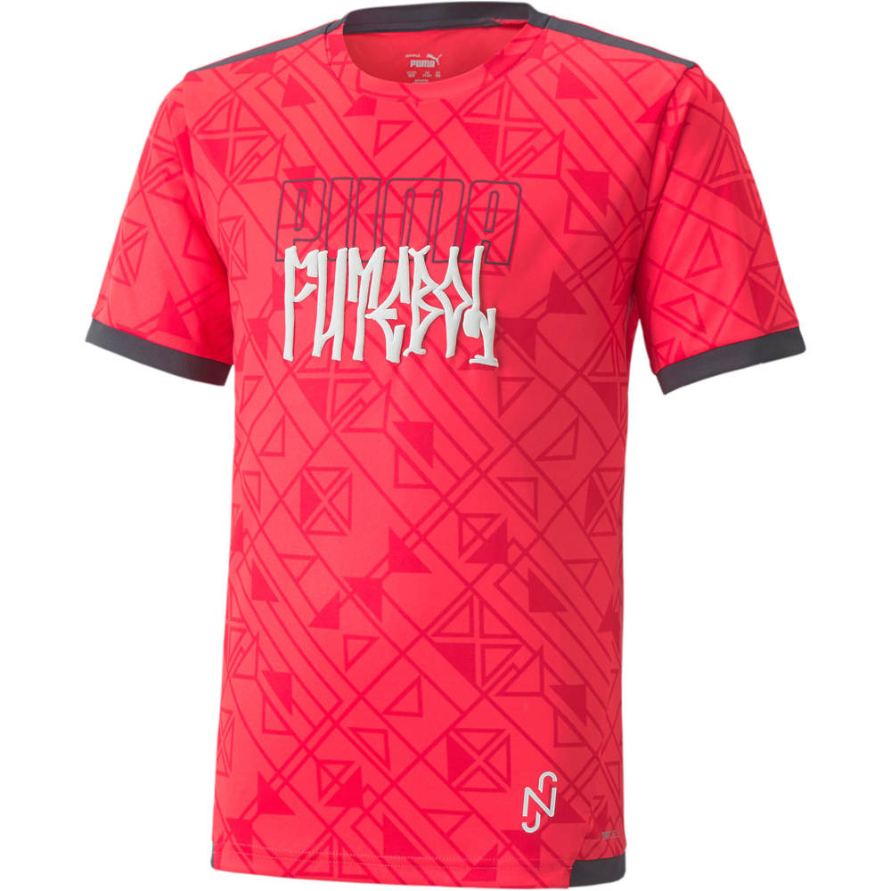 Puma camiseta manga corta niño Puma NEYMAR JR Futebol Jersey Jr vista frontal Puma camiseta manga corta niño Puma NEYMAR JR Futebol Jersey Jr vista frontal