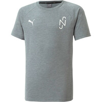 Puma camiseta manga corta niño Puma NEYMAR JR Evostripe Tee Jr vista frontal Puma camiseta manga corta niño Puma NEYMAR JR Evostripe Tee Jr vista frontal