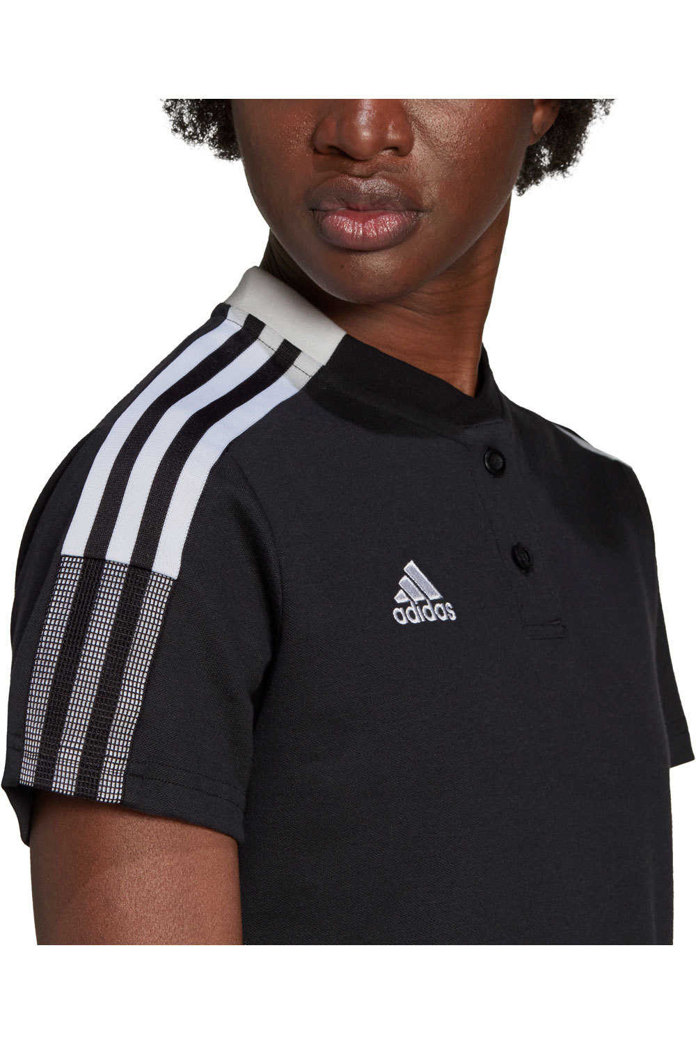 adidas camisetas fútbol manga corta Adidas TIRO21 POLO W vista detalle adidas camisetas fútbol manga corta Adidas TIRO21 POLO W vista detalle