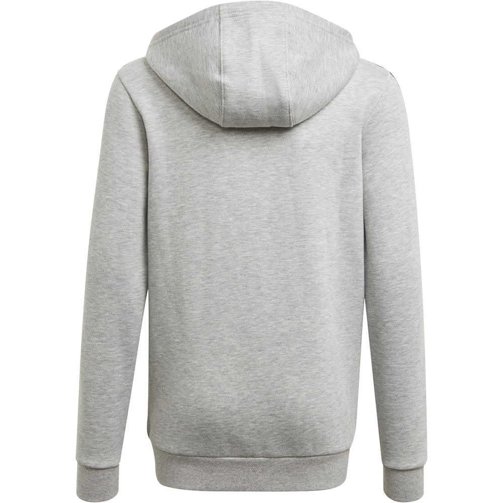 adidas sudadera niño Adidas B 3S FZ HD vista trasera adidas sudadera niño Adidas B 3S FZ HD vista trasera