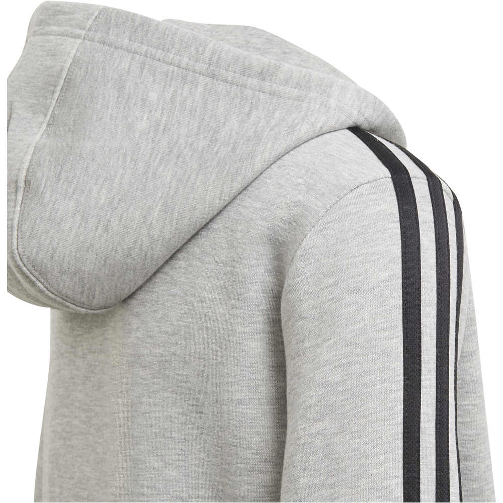 adidas sudadera niño Adidas B 3S FZ HD vista detalle adidas sudadera niño Adidas B 3S FZ HD vista detalle