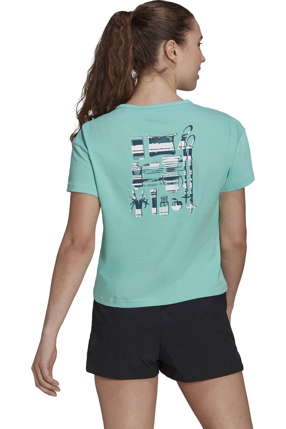 adidas camiseta montaña manga corta mujer Adidas W OnlyCarry Tee vista trasera adidas camiseta montaña manga corta mujer Adidas W OnlyCarry Tee vista trasera