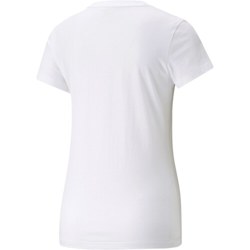 PUMA PUMA POWER LOGO TEE blanco