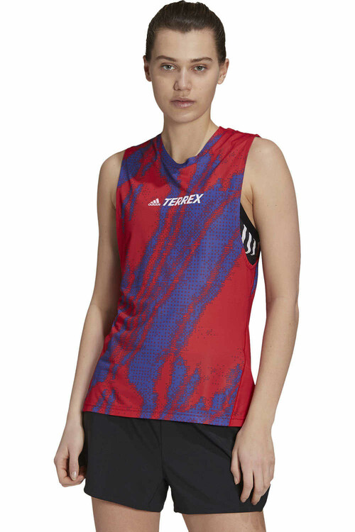 ADIDAS W AGR TANK rojo