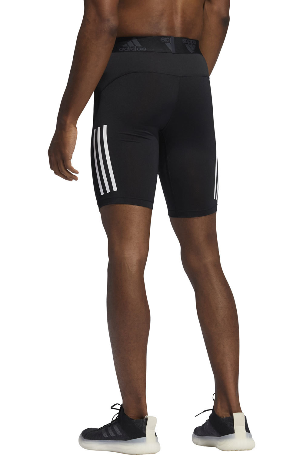 adidas mallas cortas fitness hombre Adidas TF ST 3S vista trasera adidas mallas cortas fitness hombre Adidas TF ST 3S vista trasera