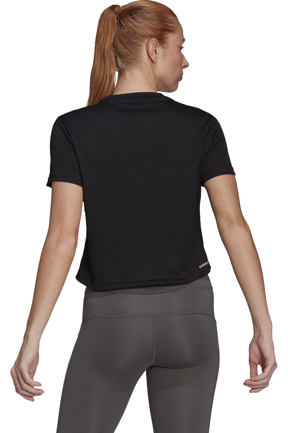 adidas camiseta manga corta mujer Adidas W BL CRO T vista trasera adidas camiseta manga corta mujer Adidas W BL CRO T vista trasera