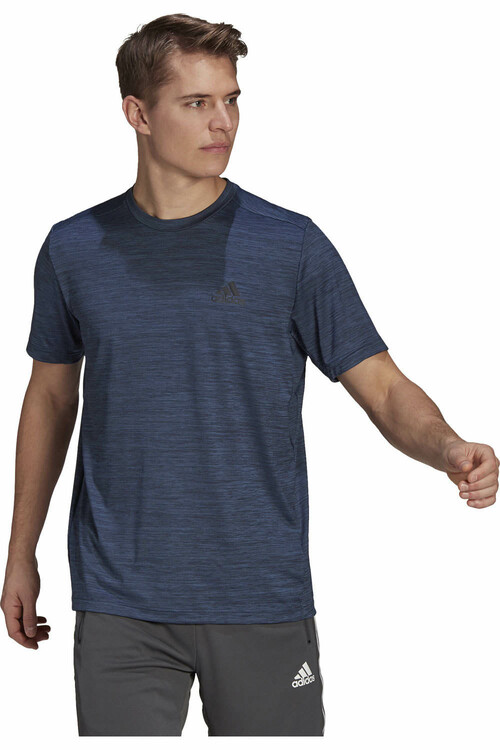 ADIDAS M HT EL TEE azul