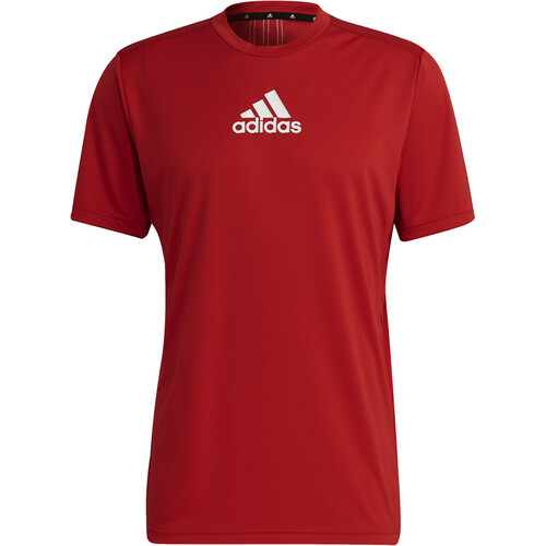 ADIDAS M 3S BACK TEE rojo