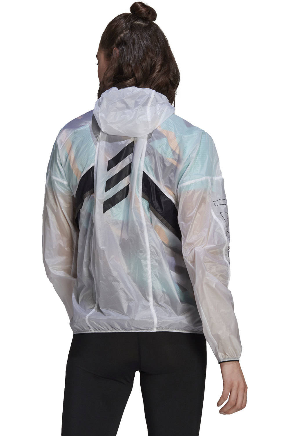 adidas CHAQUETA TRAIL RUNNING MUJER Adidas W AGR PRO WND J vista trasera adidas CHAQUETA TRAIL RUNNING MUJER Adidas W AGR PRO WND J vista trasera