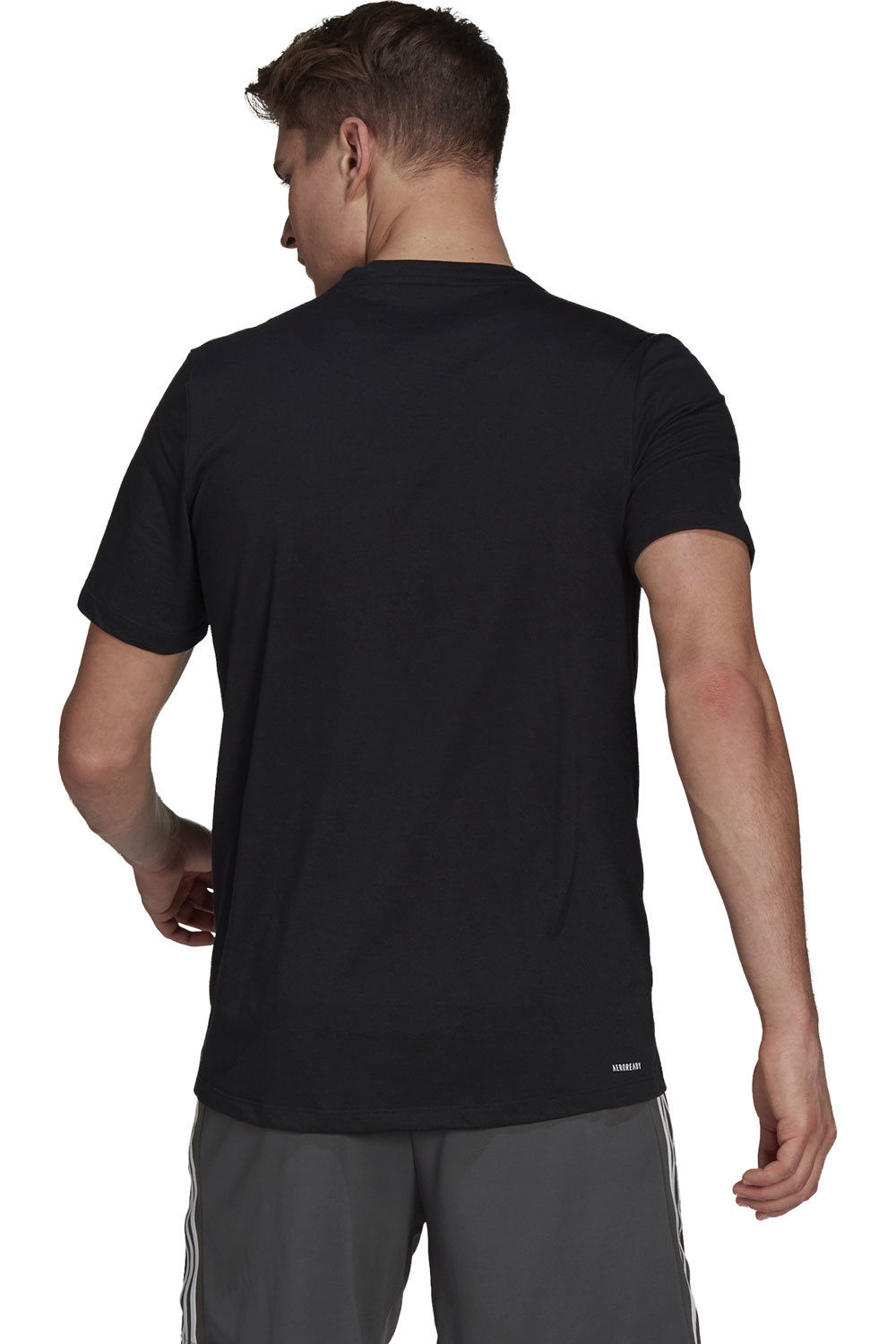 adidas camiseta fitness hombre Adidas M PR T vista trasera adidas camiseta fitness hombre Adidas M PR T vista trasera