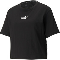 Puma camiseta manga corta mujer Puma PUMA POWER Cropped Tee vista detalle Puma camiseta manga corta mujer Puma PUMA POWER Cropped Tee vista detalle