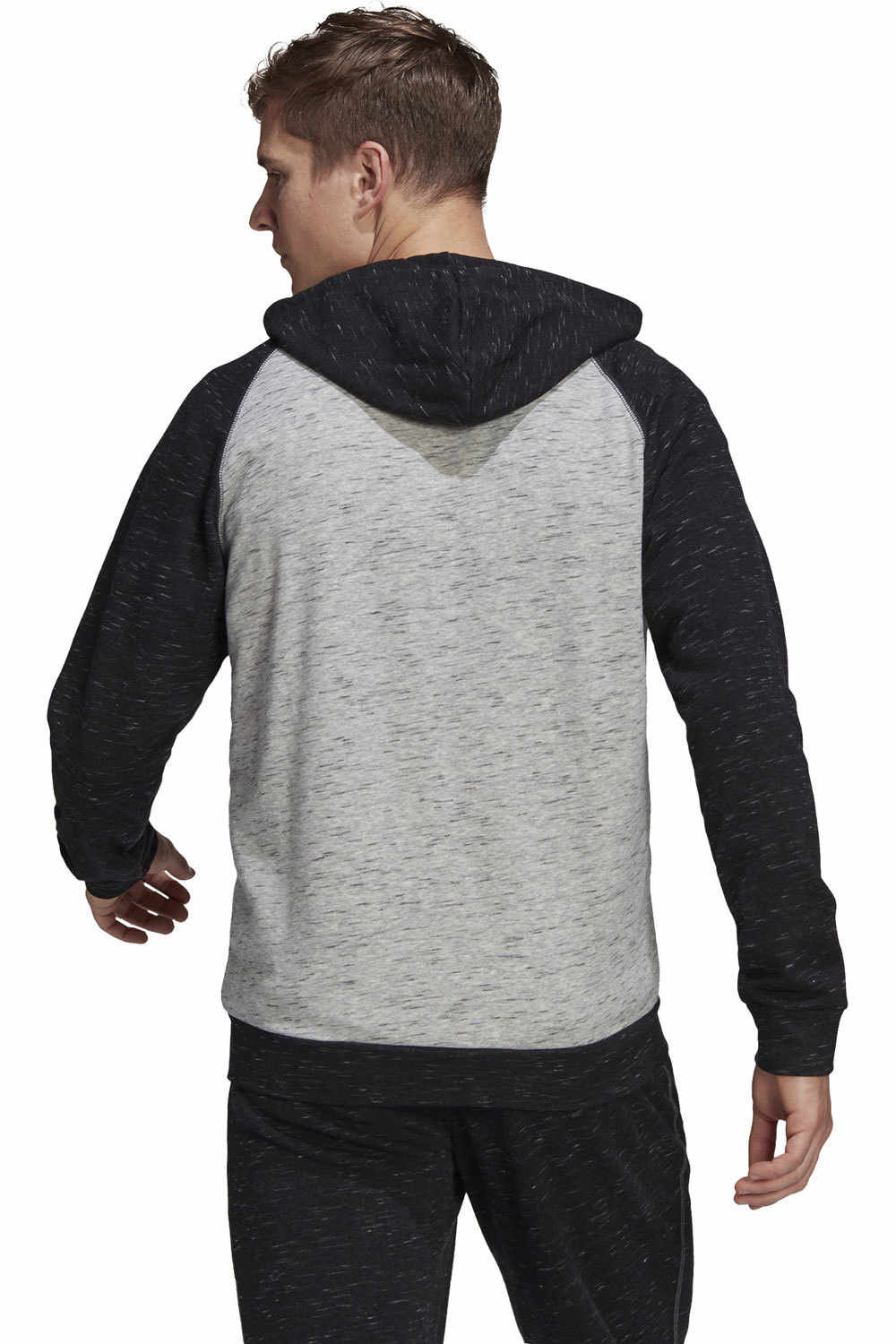 adidas sudadera hombre Adidas M MEL FZ HD vista trasera adidas sudadera hombre Adidas M MEL FZ HD vista trasera