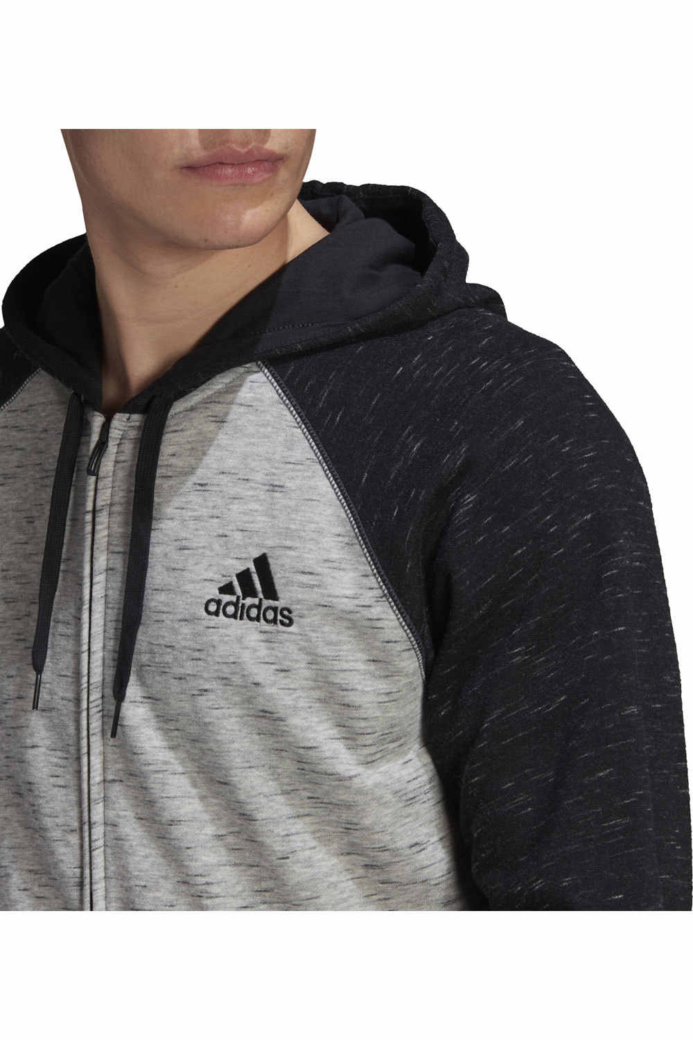 adidas sudadera hombre Adidas M MEL FZ HD vista detalle adidas sudadera hombre Adidas M MEL FZ HD vista detalle