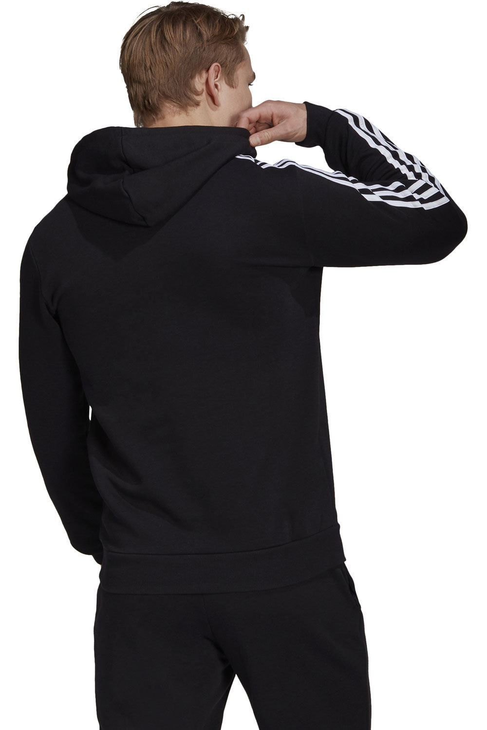adidas sudadera hombre Adidas M 3S FL HD vista trasera adidas sudadera hombre Adidas M 3S FL HD vista trasera