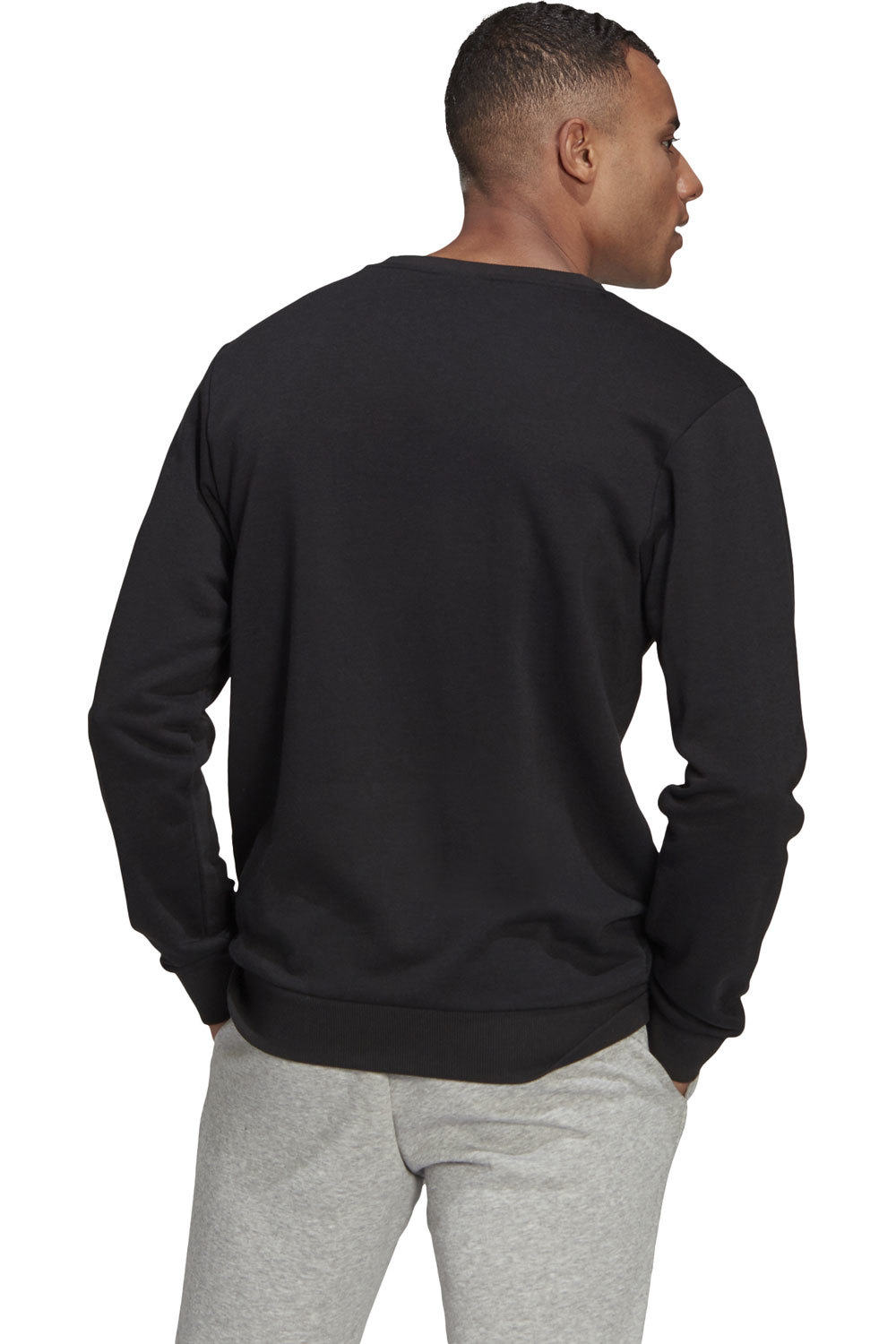 adidas sudadera hombre Adidas M BL FT SWT vista trasera adidas sudadera hombre Adidas M BL FT SWT vista trasera